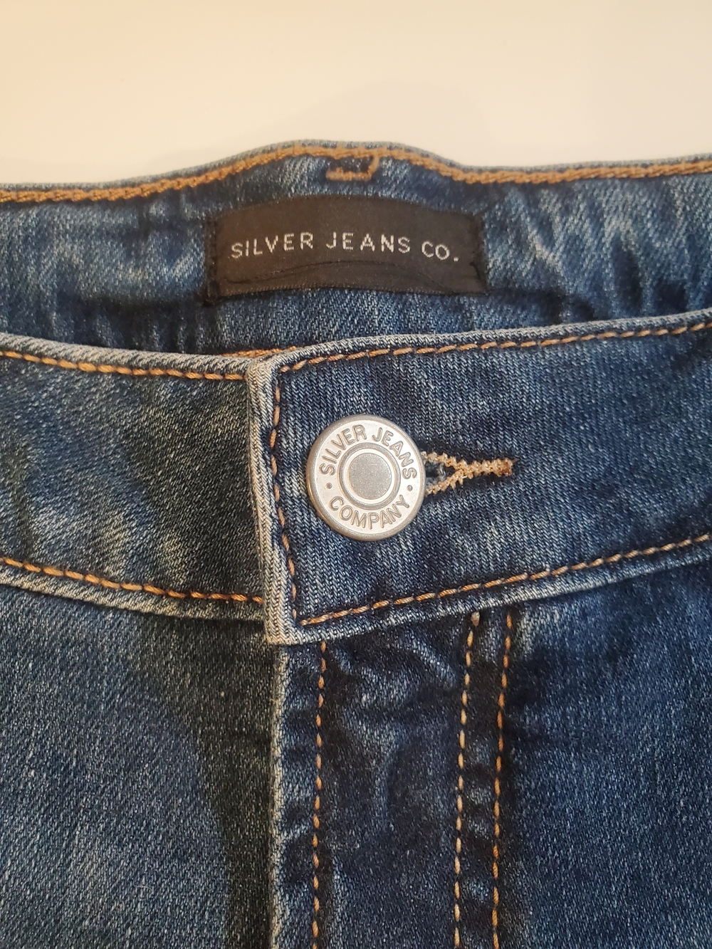 Silver Jeans Women's Blue Denim Short Jeans - Picture 10 of 12